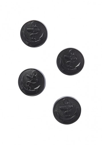 BLACK ANCHOR BUTTONS