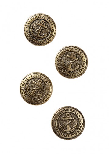 GOLD ANCHOR BUTTONS