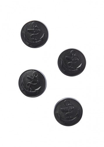 BLACK ANCHOR BUTTONS