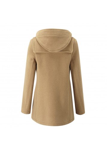 Women's Short Slim Fit Duffle Coat