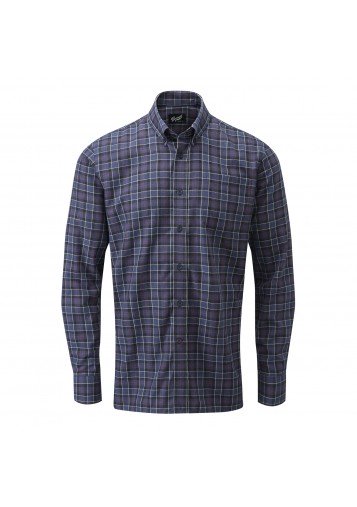 Men's Brushed Cotton Check Shirt