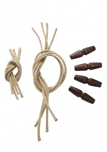 MID MONTY BROWN WOODEN TOGGLES